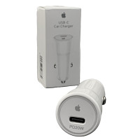 Автомобільний зарядний пристрій для iPhone 20W (AP1819)- білий Автомобільний зарядний пристрій для iPhone 20W (AP1819)- білий