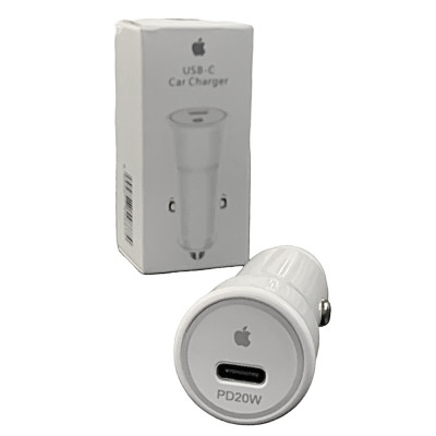 Автомобільний зарядний пристрій для iPhone 20W (AP1819)- білий