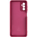 Накладка (з мікрофіброю) Silicone Cover Lakshmi Full Camera для Samsung M34 5G- марсала