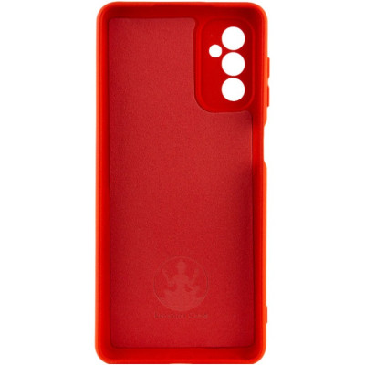 Накладка (з мікрофіброю) Silicone Cover Lakshmi Full Camera для Samsung M34 5G- червоний