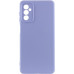 Накладка (з мікрофіброю) Silicone Cover Lakshmi Full Camera для Samsung M34 5G- бузковий