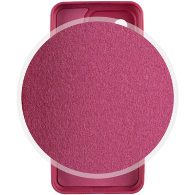 Накладка (з мікрофіброю) Silicone Cover Lakshmi Full Camera для Xiaomi 13- марсала