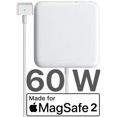 Мережевий зарядний пристрій для MacBook MagSafe 2 60W- білий Мережевий зарядний пристрій для MacBook MagSafe 2 60W- білий