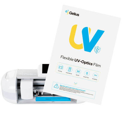 Гідрогелева плівка для будь якого планшету (тил / екран) Gelius UV-Optics Glass (300*200mm)- прозора Гідрогелева плівка для будь якого планшету (тил / екран) Gelius UV-Optics Glass (300*200mm)- прозора