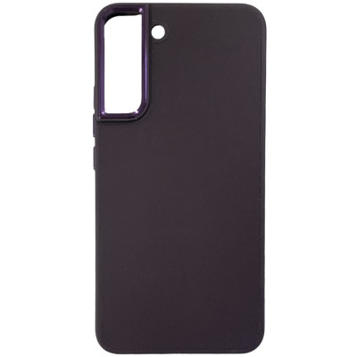 Накладка шкіряна Bonbon Leather Metal Style для Samsung S22- темно-фіолетовий Накладка шкіряна Bonbon Leather Metal Style для Samsung S22- темно-фіолетовий