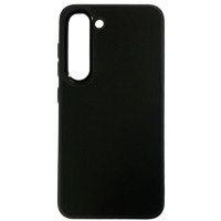 Накладка шкіряна Bonbon Leather Metal Style для Samsung S23- чорний