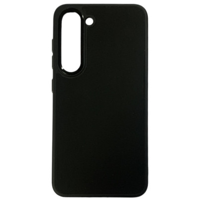 Накладка шкіряна Bonbon Leather Metal Style для Samsung S23- чорний Накладка шкіряна Bonbon Leather Metal Style для Samsung S23- чорний