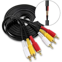 Кабель 3RCA/3RCA (5м) Кабель 3RCA/3RCA (5м)