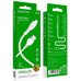 USB кабель Borofone BX51 Triumph Micro USB 2.4A (1m)- білий
