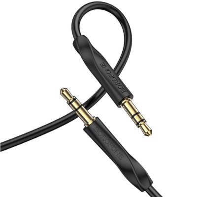 AUX кабель Borofone BL16 1м- чорний
