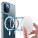 Накладка TPU Space Case with Magnetic для iPhone 15 Plus (6.7)- прозорий Накладка TPU Space Case with Magnetic для iPhone 15 Plus (6.7)- прозорий