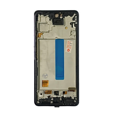 Дисплей для мобільного телефона Samsung A53 5G / A536 Oled with frame (orig/big size) з тачскріном Black