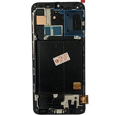 Дисплей для мобільного телефона Samsung A40 / A405 Original with frame з тачскріном Black