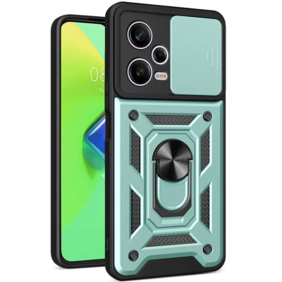Протиударний чохол Camshield Serge Ring для Xiaomi Redmi Note 12 Pro Plus 5G- зелений Протиударний чохол Camshield Serge Ring для Xiaomi Redmi Note 12 Pro Plus 5G- зелений