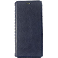 Чохол-книжка Leather Folio для Samsung S21 FE- синій Чохол-книжка Leather Folio для Samsung S21 FE- синій