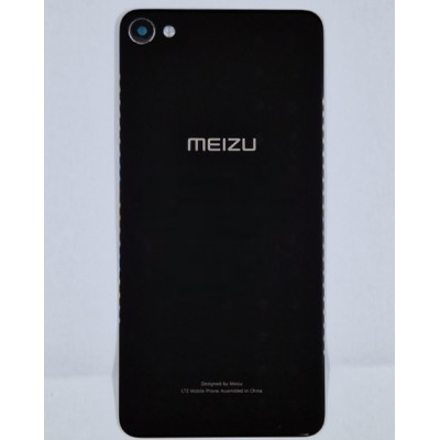 Задня кришка для Meizu U20 (зі склом камери) Black
