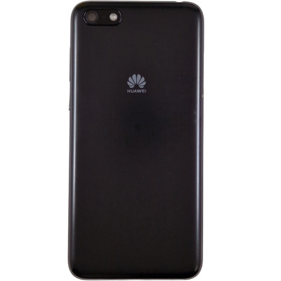 Задня кришка для Huawei Y5 2018 (зі склом камери) Black Задня кришка для Huawei Y5 2018 (зі склом камери) Black