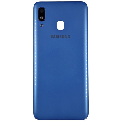 Задня кришка для Samsung A30 / A305 (зі склом камери) Blue Задня кришка для Samsung A30 / A305 (зі склом камери) Blue