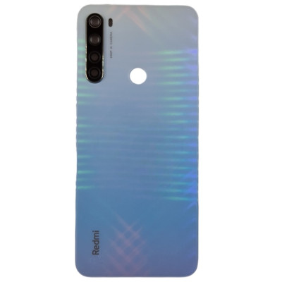 Задня кришка для Xiaomi Redmi Note 8T (зі склом камери) White/Blue Задня кришка для Xiaomi Redmi Note 8T (зі склом камери) White/Blue