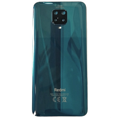 Задня кришка для Xiaomi Redmi Note 9 Pro (зі склом камери) Green