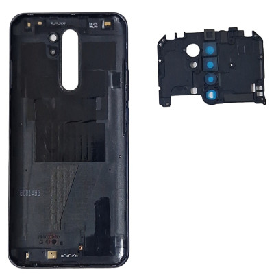 Задня кришка для Xiaomi Redmi 9 / Poco M2 (зі склом камери) Dark Grey