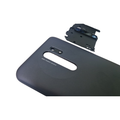 Задня кришка для Xiaomi Redmi 9 / Poco M2 (зі склом камери) Dark Grey