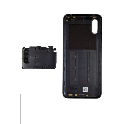 Задня кришка для Xiaomi Redmi 9A (зі склом камери) Dark Grey