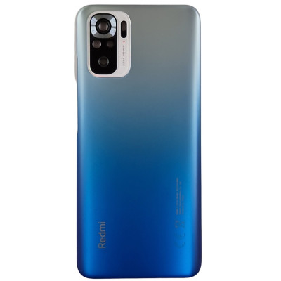 Задня кришка для Xiaomi Redmi Note 10 / Note 10s (зі склом камери) Blue