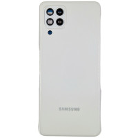 Задня кришка для Samsung A22 4G / A225 (зі склом камери) White