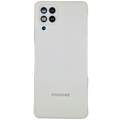 Задня кришка для Samsung A22 4G / A225 (зі склом камери) White Задня кришка для Samsung A22 4G / A225 (зі склом камери) White