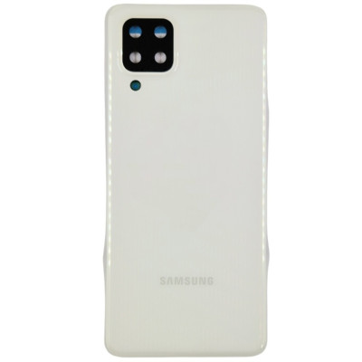 Задня кришка для Samsung M32 4G / M325 (зі склом камери) White