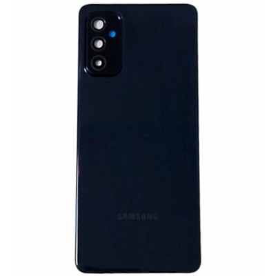 Задня кришка для Samsung M52 5G / M526 (зі склом камери) Black Задня кришка для Samsung M52 5G / M526 (зі склом камери) Black