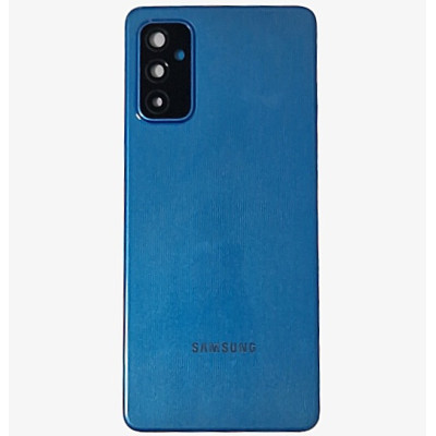 Задня кришка для Samsung M52 5G / M526 (зі склом камери) Blue Задня кришка для Samsung M52 5G / M526 (зі склом камери) Blue