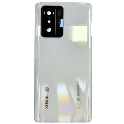 Задня кришка для Xiaomi 11T Pro / 11T (зі склом камери) White