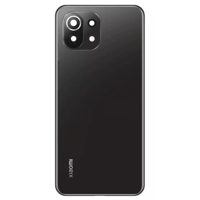 Задня кришка для Xiaomi Mi 11 Lite (зі склом камери) Black