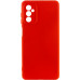 Накладка (з мікрофіброю) Silicone Cover Lakshmi Full Camera для Samsung A24 4G- червоний