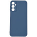 Накладка (з мікрофіброю) Silicone Cover Lakshmi Full Camera для Samsung A24 4G- сіро-синій