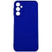 Накладка (з мікрофіброю) Silicone Cover Lakshmi Full Camera для Samsung A34 5G- ультра-синій