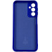 Накладка (з мікрофіброю) Silicone Cover Lakshmi Full Camera для Samsung A34 5G- ультра-синій
