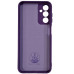Накладка (з мікрофіброю) Silicone Cover Lakshmi Full Camera для Samsung M14 5G- фіолетовий