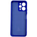 Накладка (з мікрофіброю) Silicone Cover Lakshmi Full Camera для Xiaomi Redmi 12 / Poco M6 Pro 5G- ультра-синій