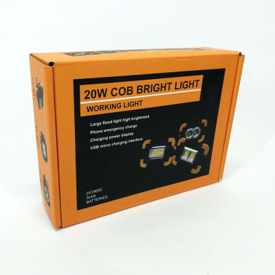 Прожектор світлодіодний L802-20W-2COB+1W + PowerBank Прожектор світлодіодний L802-20W-2COB+1W + PowerBank