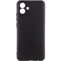 Накладка (з мікрофіброю) Silicone Cover Lakshmi Full Camera для Samsung A05 / A055- чорний