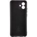 Накладка (з мікрофіброю) Silicone Cover Lakshmi Full Camera для Samsung A05 / A055- чорний