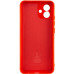 Накладка (з мікрофіброю) Silicone Cover Lakshmi Full Camera для Samsung A05 / A055- червоний
