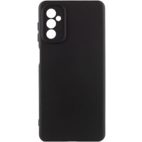 Накладка (з мікрофіброю) Silicone Cover Lakshmi Full Camera для Samsung A05s / A057- чорний
