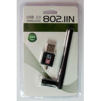 Wi-Fi адаптер USB+Антена LV-UW03 802.11N (300Mbps) Wi-Fi адаптер USB+Антена LV-UW03 802.11N (300Mbps)