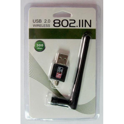 Wi-Fi адаптер USB+Антена LV-UW03 802.11N (300Mbps) Wi-Fi адаптер USB+Антена LV-UW03 802.11N (300Mbps)