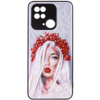 Накладка Prisma Ladies для Xiaomi Redmi 10C / Poco C40- Ukrainian Girl