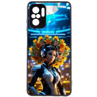 Накладка Prisma Ladies для Xiaomi Redmi Note 10 / Note 10S / Poco M5s- Cyberpunk Накладка Prisma Ladies для Xiaomi Redmi Note 10 / Note 10S / Poco M5s- Cyberpunk
